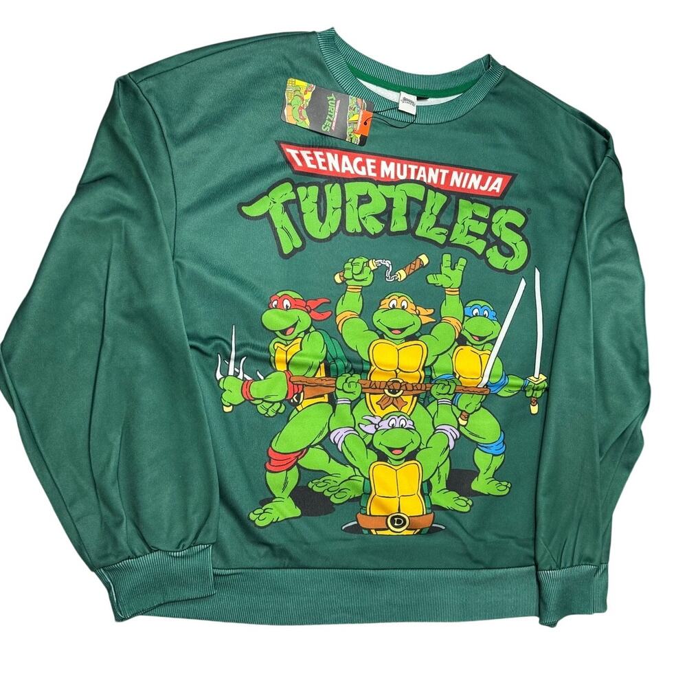 Teenage Mutant Ninja Turtles Nickelodeon Shein Sweater Size Large NEW